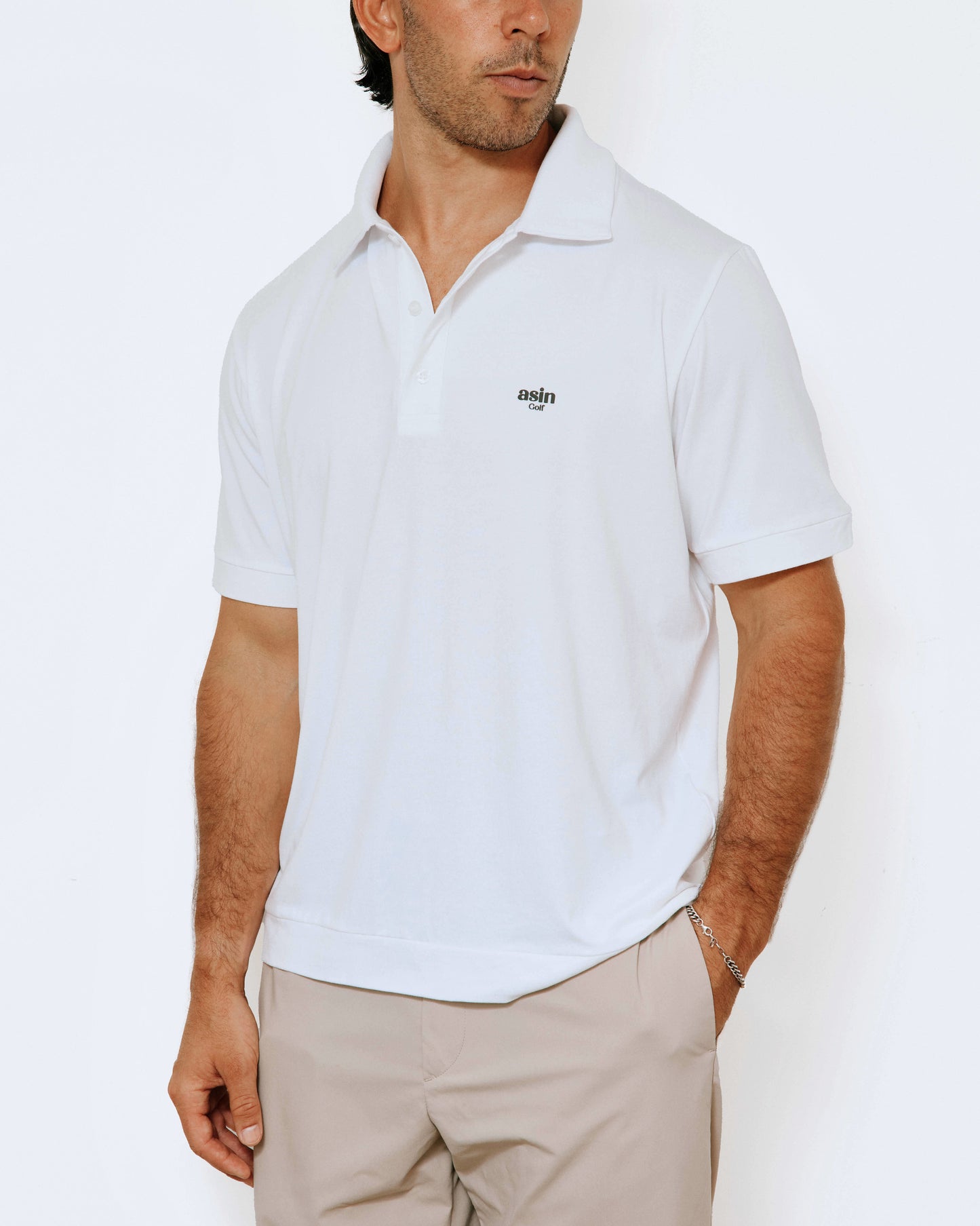 Stanford Polo - White